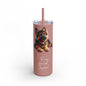 I Heart My German Shepherd Skinny Matte Tumbler - BellaBoo & Co