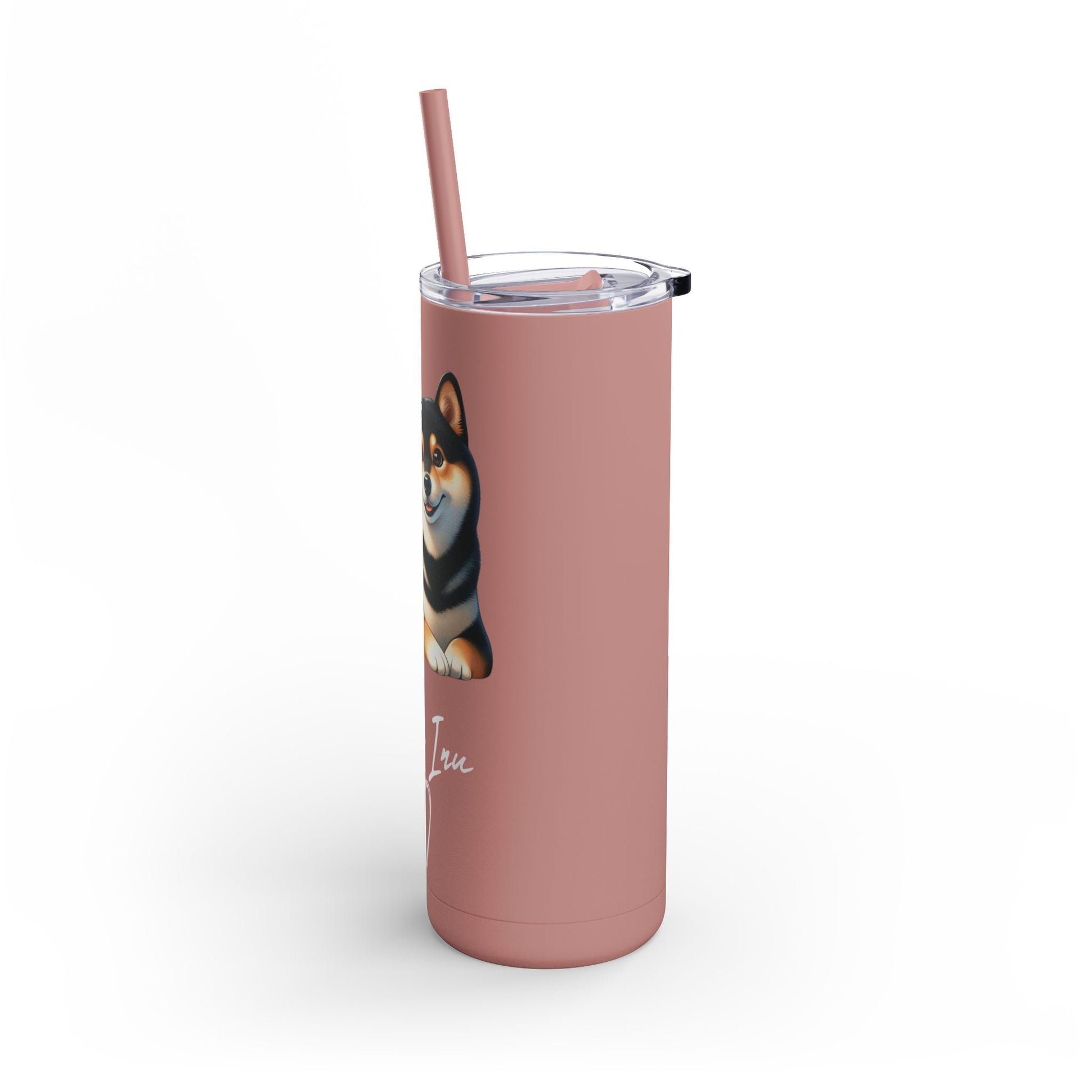 Shiba Inu Skinny Matte Tumbler - BellaBoo & Co