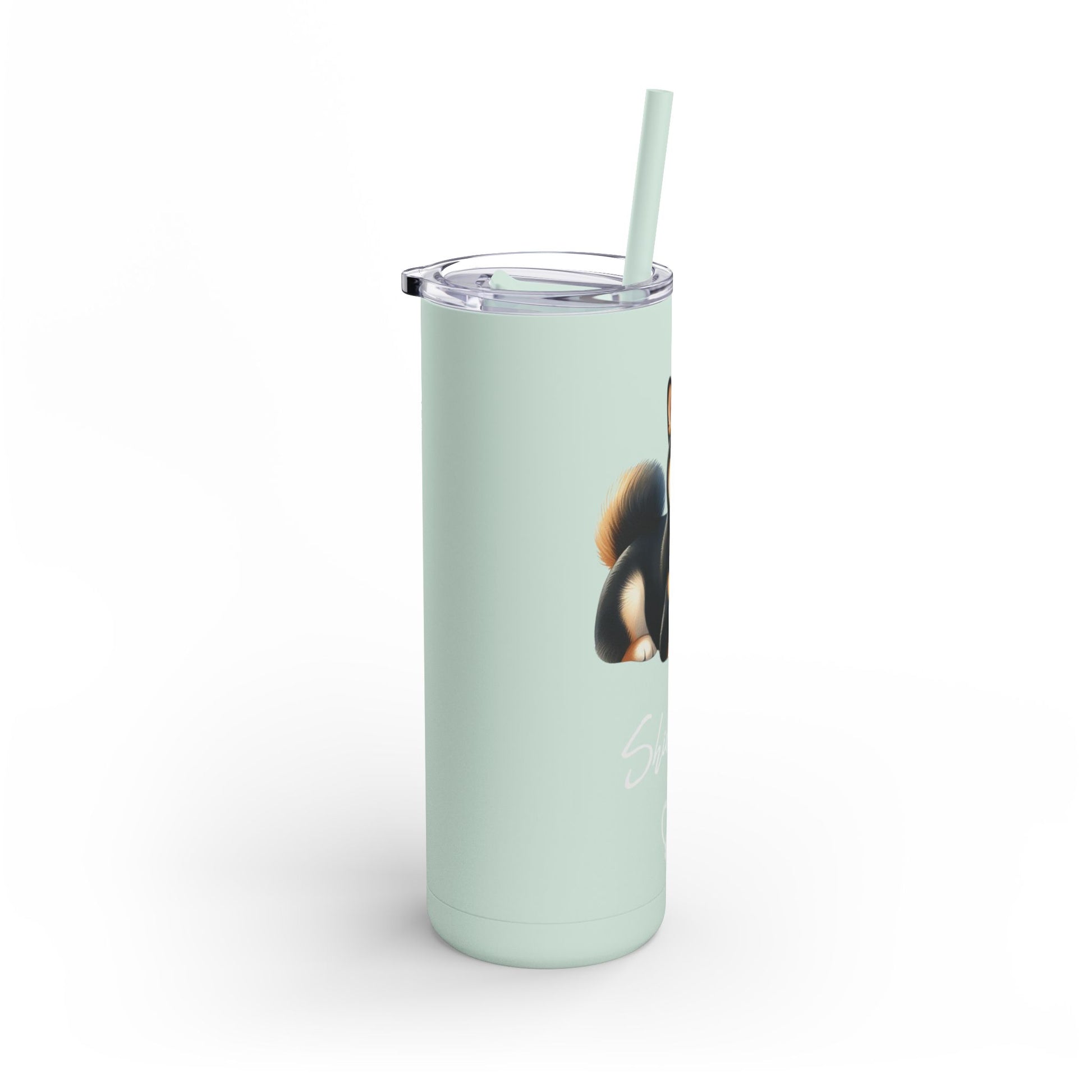 Shiba Inu Skinny Matte Tumbler - BellaBoo & Co