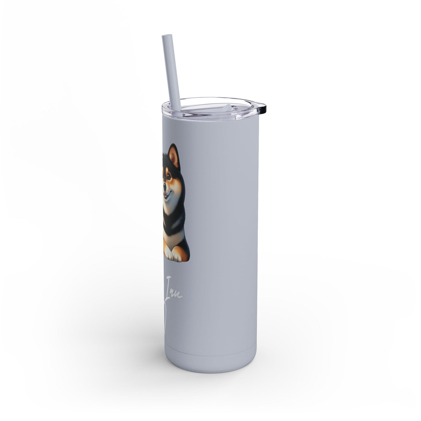 Shiba Inu Skinny Matte Tumbler - BellaBoo & Co