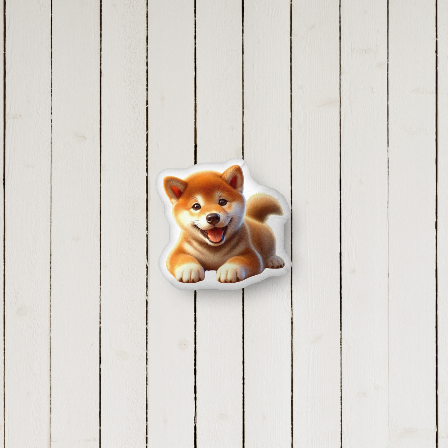 Cozy Shiba Inu Shaped Pillow – Soft, Custom Dog Pillow