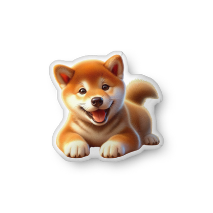 Cozy Shiba Inu Shaped Pillow – Soft, Custom Dog Pillow