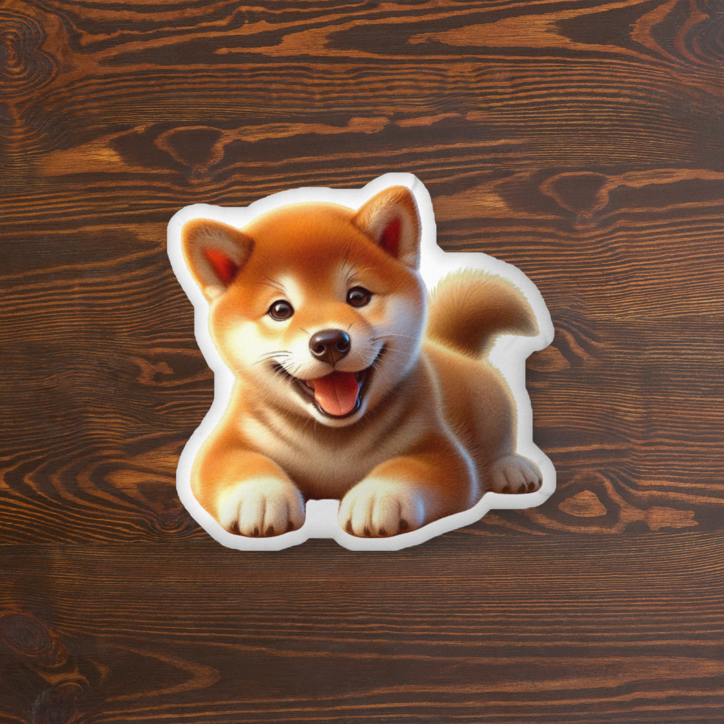 Cozy Shiba Inu Shaped Pillow – Soft, Custom Dog Pillow