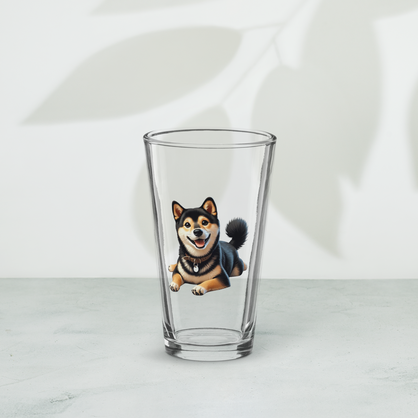 Shiba Inu Pint Glass