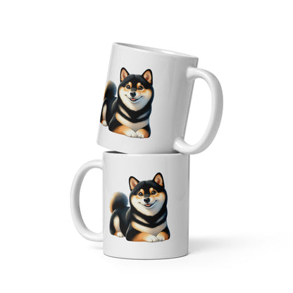 Black & Tan Shiba Inu Mug