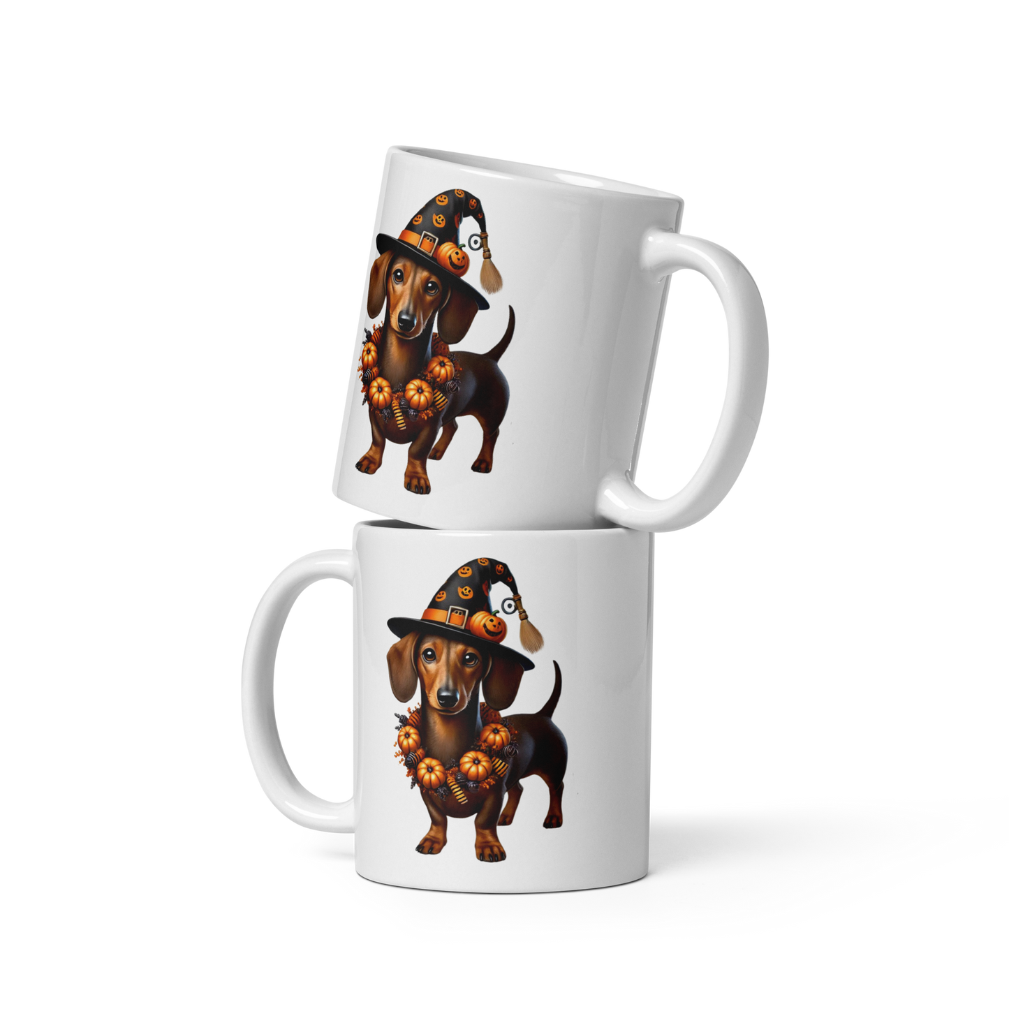 Cute Halloween Dachshund Mug