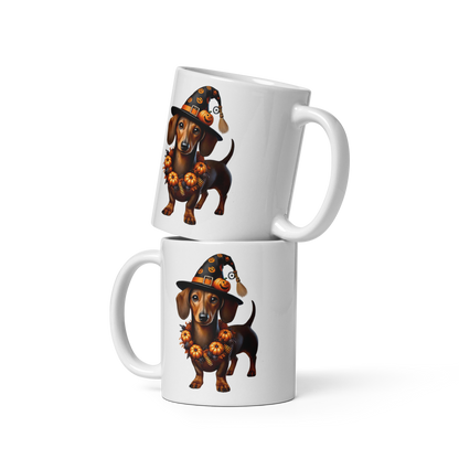 Cute Halloween Dachshund Mug