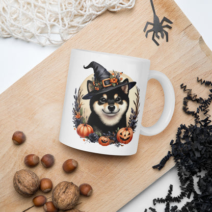 Cute Halloween Shiba Inu Mug