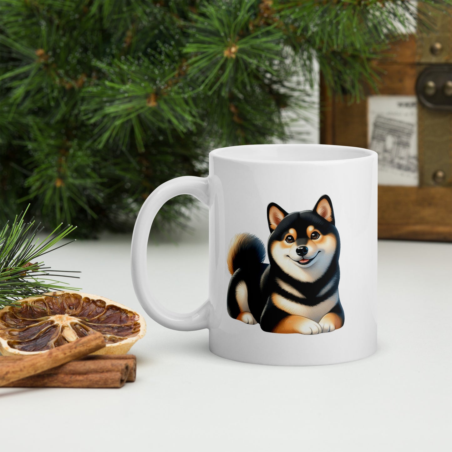 Black & Tan Shiba Inu Mug