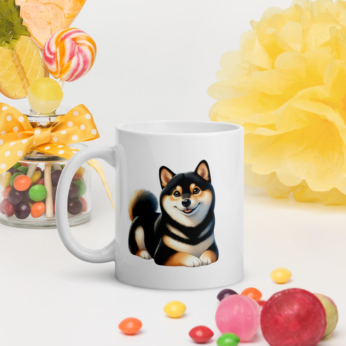 Black & Tan Shiba Inu Mug