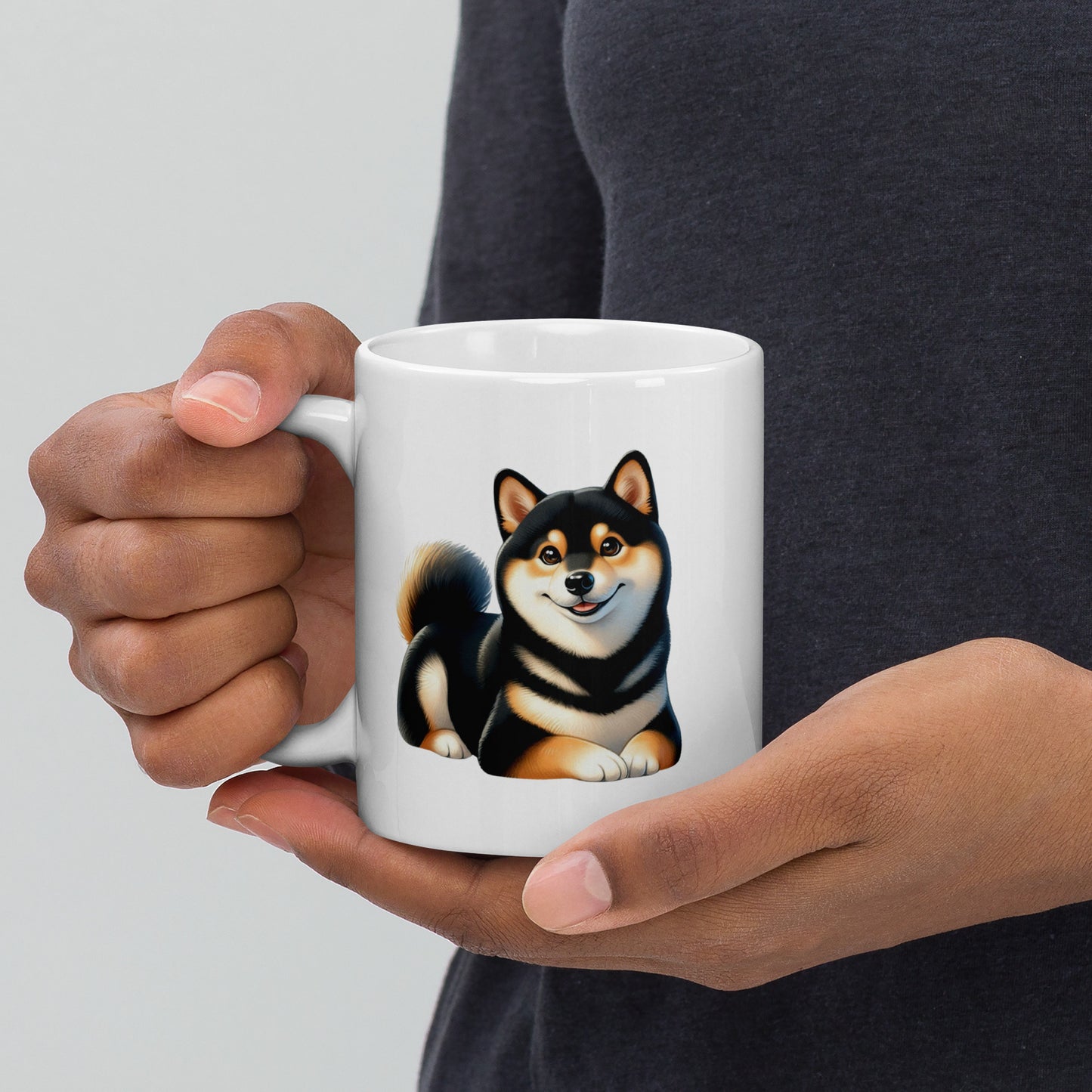 Black & Tan Shiba Inu Mug