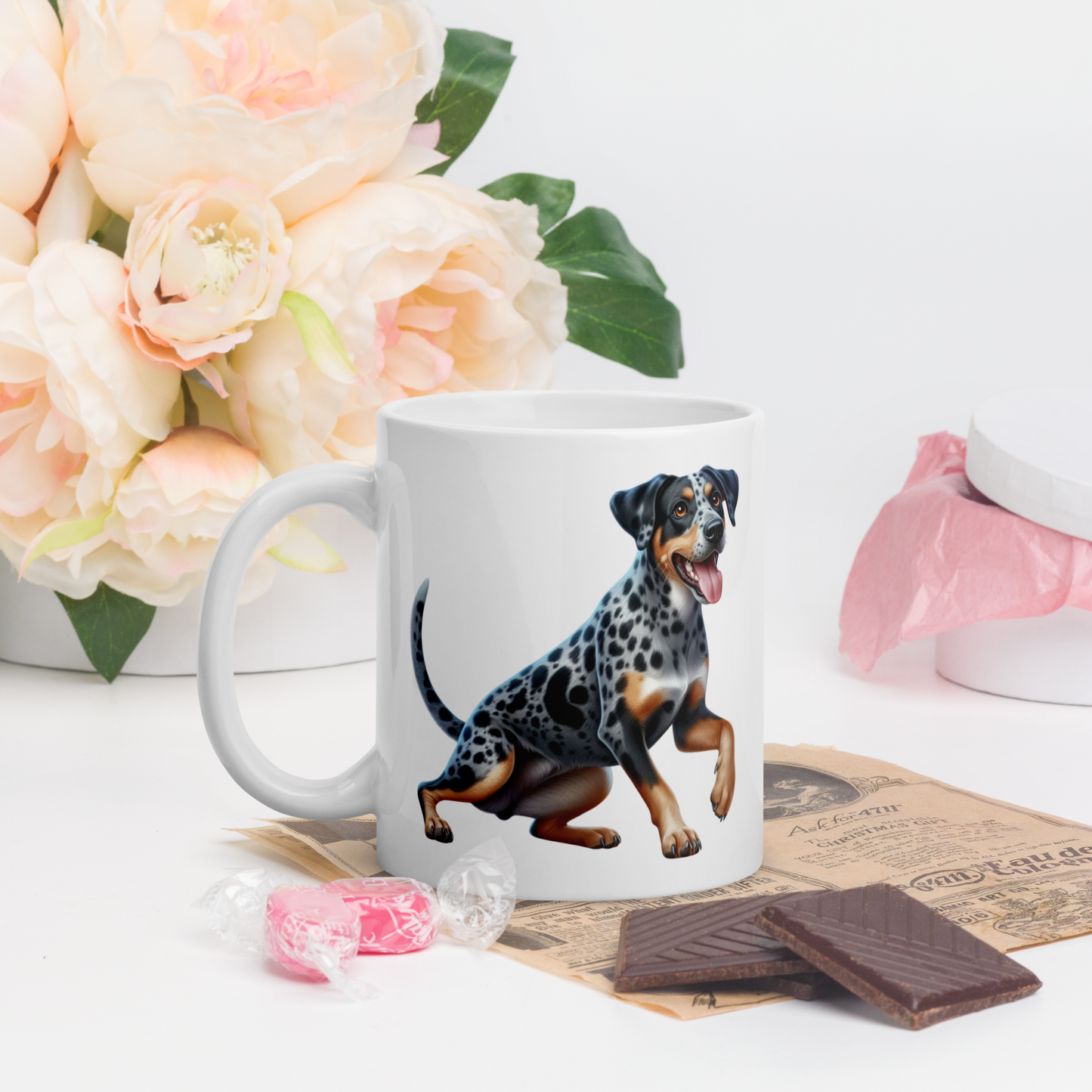 Adorable Catahoula Leopard Mug