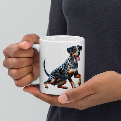 Adorable Catahoula Leopard Mug