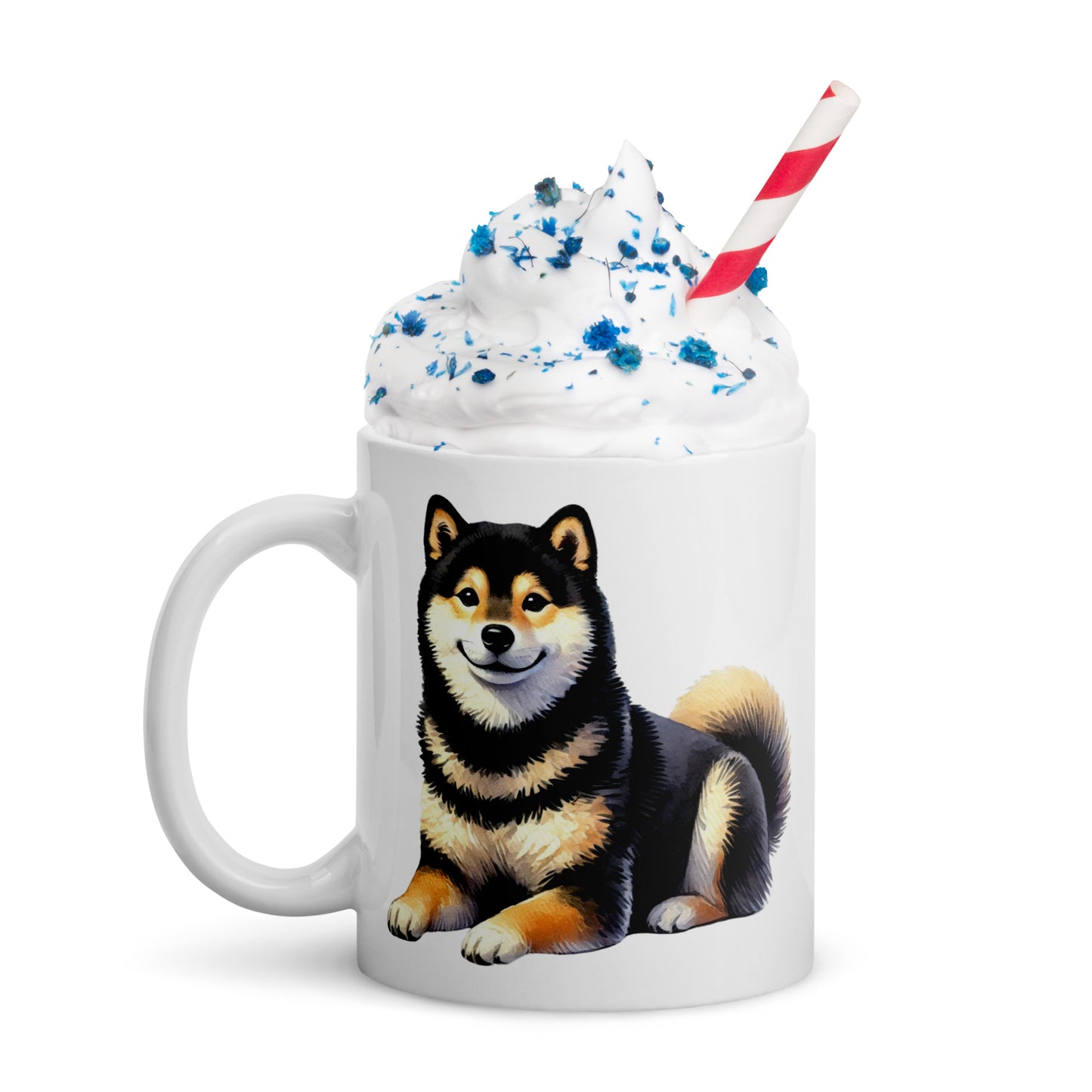 Watercolor Shiba Inu Mug