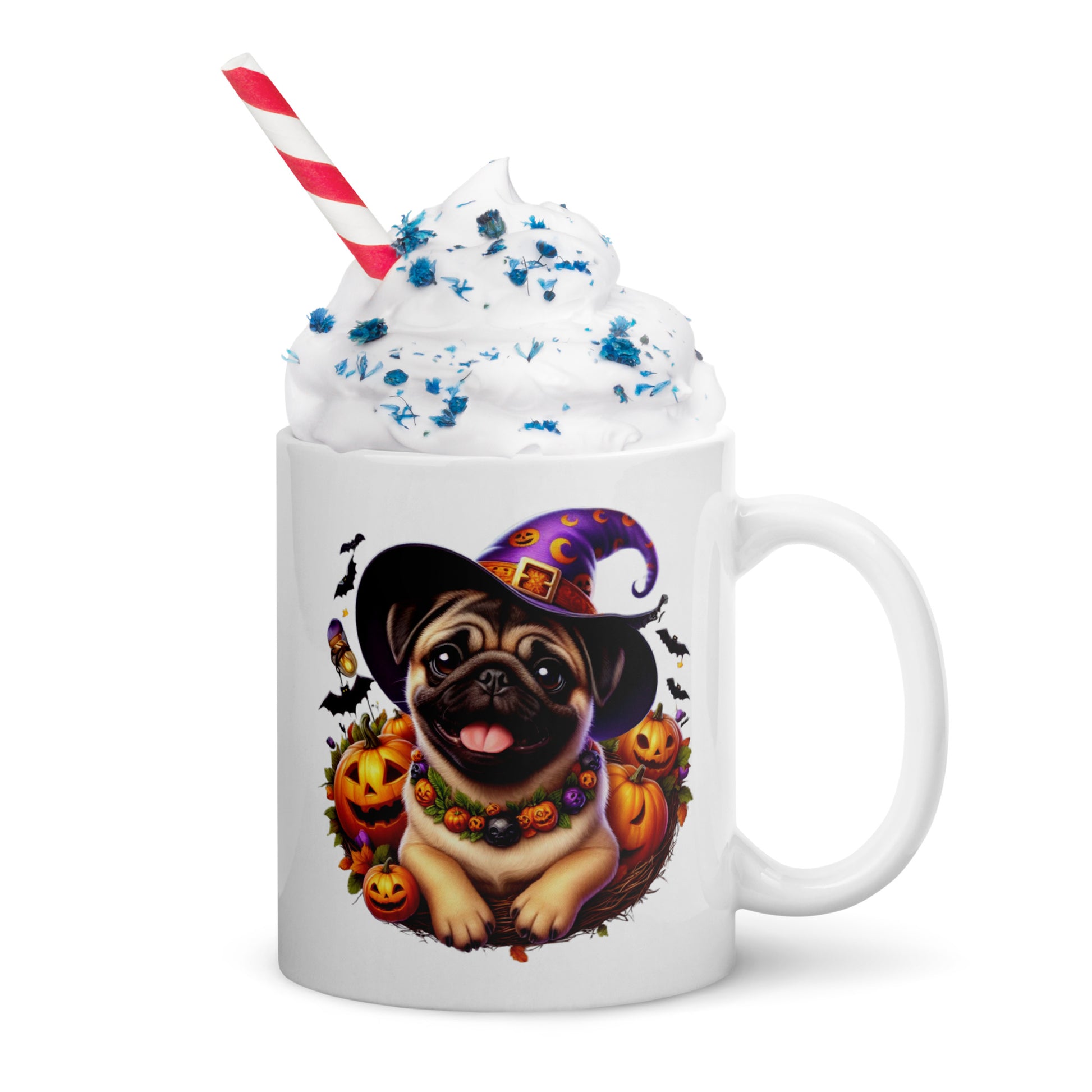 Cute Halloween Pug Mug - BellaBoo & Co