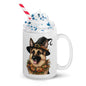 Cute Halloween German Shepherd Mug