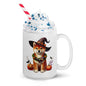 Red Shiba Inu Halloween Mug