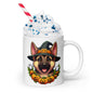 Cute Halloween German Shepherd Puppy Mug